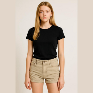 Levi's Denizen Modern Shorts - Size 8 - Light Gray